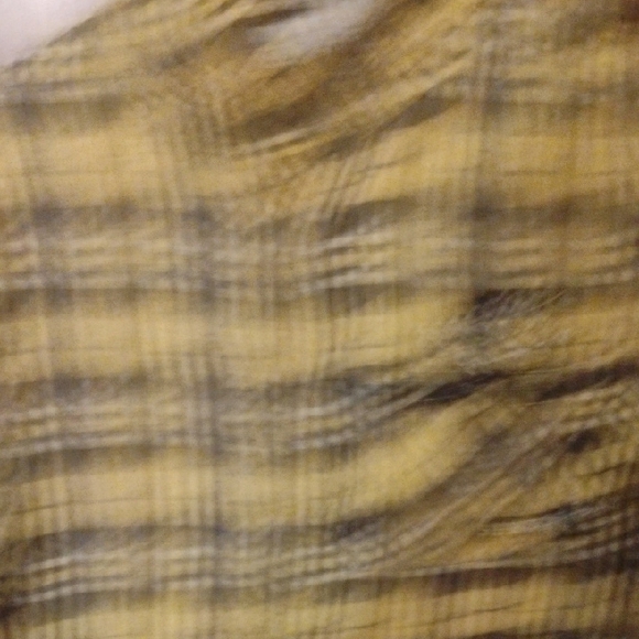 Yellow and Black Plaid Zara Boys Casual Shirt - Picture 5 of 7